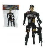 SD2318 - BONECO DE PLÁSTICO C/ACESSÓRIO