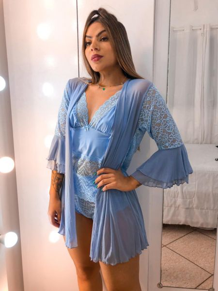 Hoby em Tule com Renda