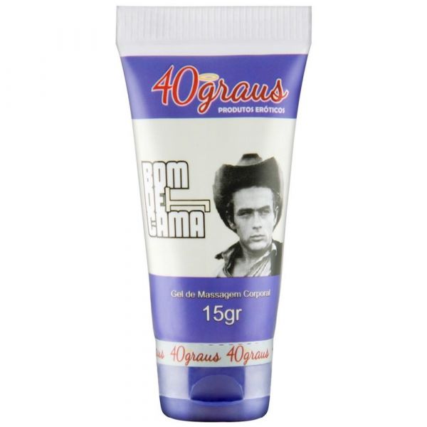 BOM DE CAMA RETARDADOR MASCULINO 15GR 40GRAUS