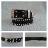 Cinto com Strass- Largo- Ref 04