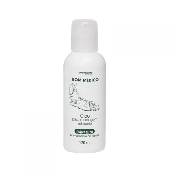 3134 BOM MÉDICO - ÓLEO PARA MASSAGEM RELAXANTE - 120 ML