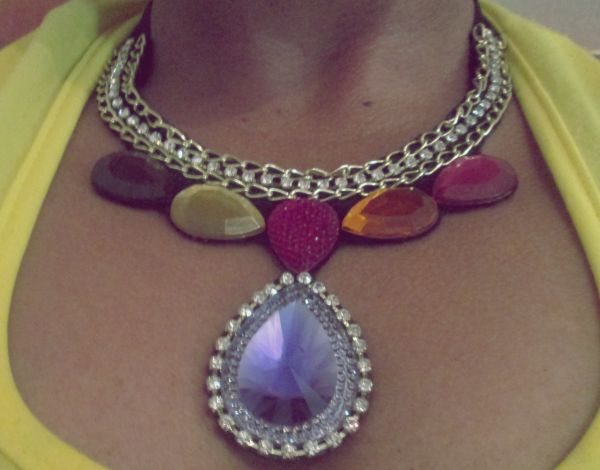 Maxi Colar de Chatons