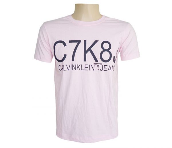 Camisa Calvin Klein Rosa Bebê