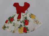 Vestido Floral Vermelho