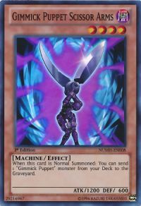 Gimmick Puppet Scissor Arms NUMH-EN008 - Super Rare