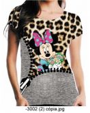 T-Shirt Blusa Feminina P M G