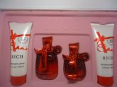 KIT RICH- PERFUMES+GEL P/ BANHO+IDRATANTE
