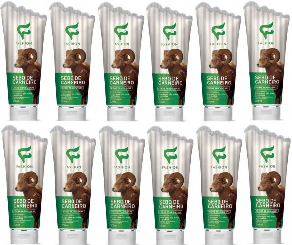 Sebo De Carneiro Caixa Com 12