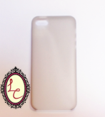 Case super fina transparente cinza - iPhone 4/4S