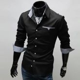 Camiseta Social Plus Size  (Importado)