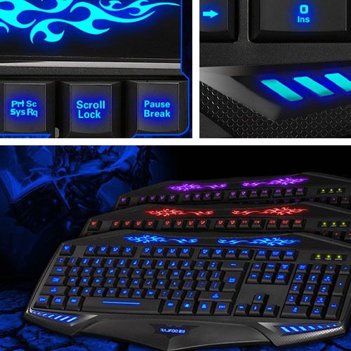 Rajfoo Wired teclado