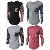 CAMISA LONGLINE MANGA