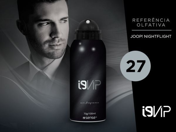 i9Vip 27 Aerossol100ml (Perfume Masculino) - JOOP! NIGHTFLIGHT(*)
