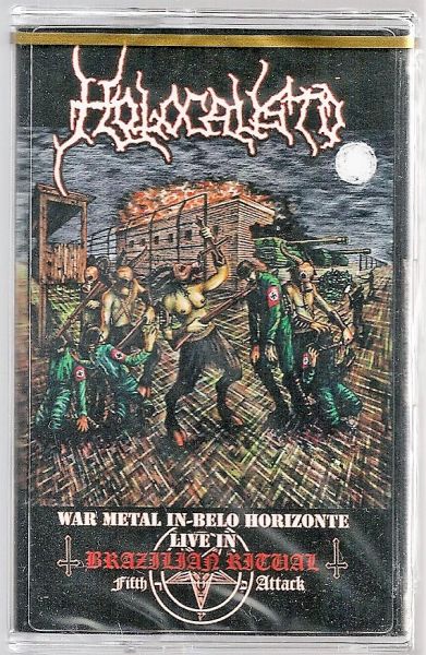Cassete - Holocausto - War Metal in Belo Horizonte - Live in Brazilian Ritual Fifth Attack