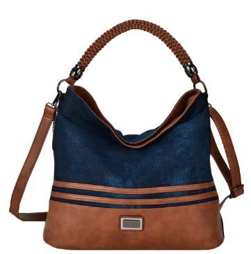 Bolsa feminina jeans saco