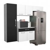 Cozinha Compacta Somopar Camila com 6 Portas e 1 Gaveta