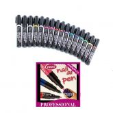 Pincel para artes em unhas 3un. BSU0003