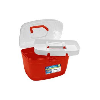 REF.532- BOX MUTIUSO C/ DIVISÓRIA M - CORES SORTIDAS