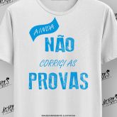 Ainda não corrigi as provas