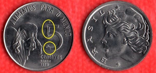 FAO336 - 0,05 1978 Carne - Vazada