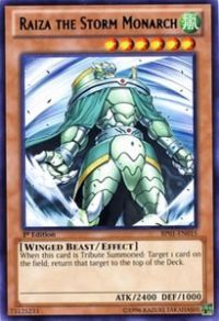 Raiza the Storm Monarch STARFOIL BP01-EN015