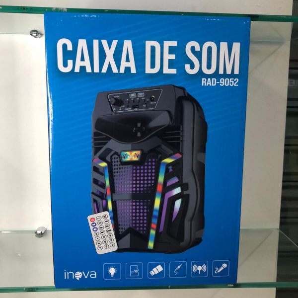 Cód: 62 - CAIXA DE SOM INOVA RAD-9052