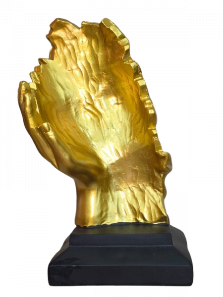 Decoração Faces Estatueta Figura Abstrata de Homem Resina 20 cm