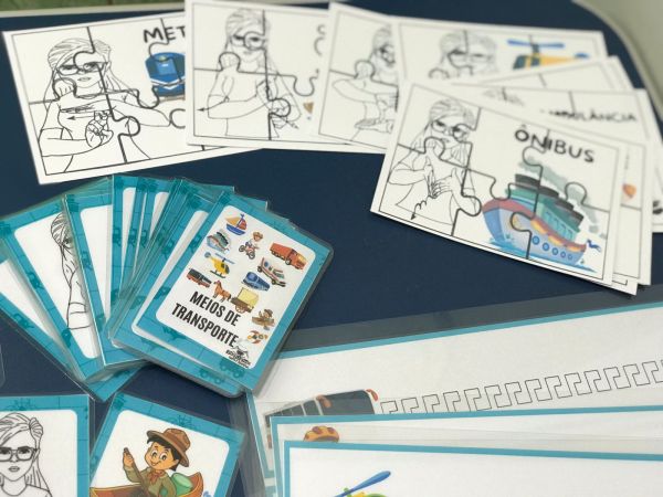 22ªAPOSTILA: JOGOS E ATIVIDADES COM OS MEIOS DE TRANSPORTE EM LIBRAS