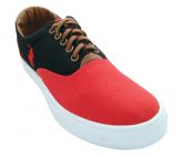 Tênis Polo Ralph Lauren Vaugh Vermelho e Preto MIX11867