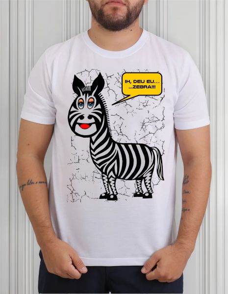 Camiseta Zebrinha do Fantástico, Ih, deu eu... zebra!