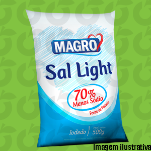Sal Light 70% Menos Sódio 500 Gramas Magro