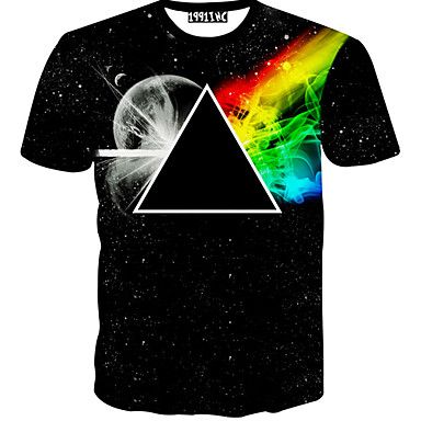 Camisa Casual - Pink Floyd - Manga Curta