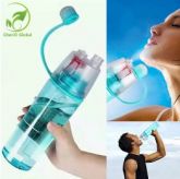 Garrafinha 600ml com Spray Pulverizador