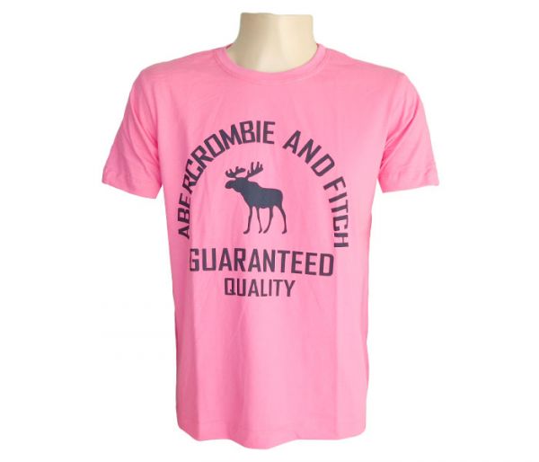 Camisa Abercrombie & Fitch Rosa MOD:76449 [1ª Linha]