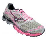 TÊNIS FEMININO MIZUNO WAVE CREATION 13 PRATA E PINK