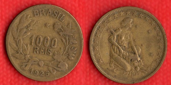 V129-3 - 1$000 1925 -Tiragem 6.205.000