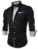 Moda Luxo: Slim Fit Manga Longa. Frete Grátis.
