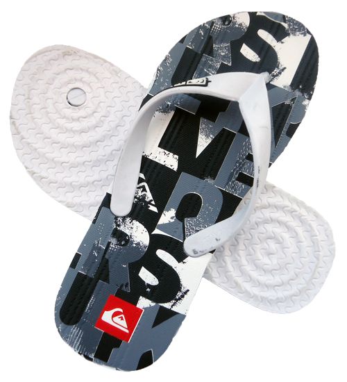 Chinelo QuikSilver Cinza MOD:30126  [Réplica]