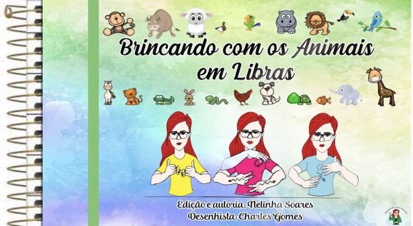 3ª Apostila Brincando com os Animais em Libras