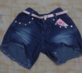 Short jeans escuro