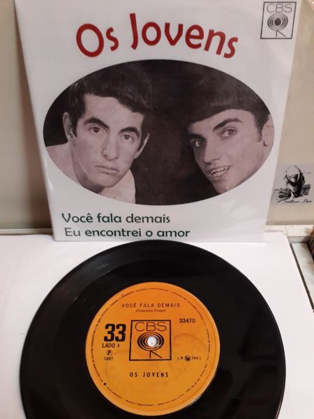Compacto Os Jovens - Você Fala Demais/Eu Encontrei o Amor - 1967