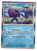Pokemon Kyogre Holofoil Escarlate e Violeta Mega Evolução