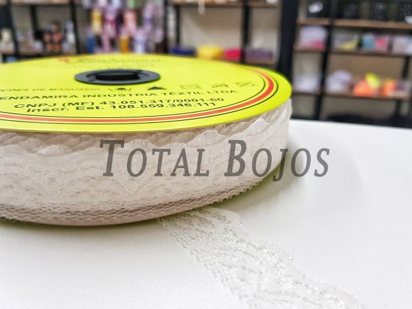RENDA 3,5CM POLIESTER