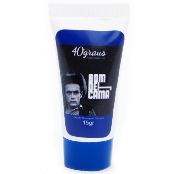 BOM DE CAMA RETARDADOR MASCULINO 15G 40GRAUS