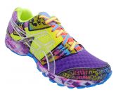 Tênis Asics Gel Noosa Tri 8 Feminino Lilás, Verde e Roxo MOD:11544 [Réplica]
