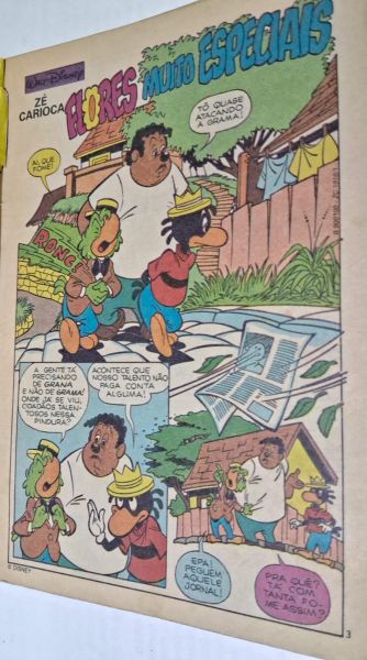 Gibi antigo Zé Carioca 1916 Advinha quem vai cair do cavalo