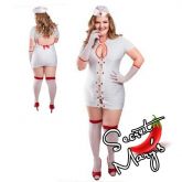 Plus size Enfermeira Sexy Luxo