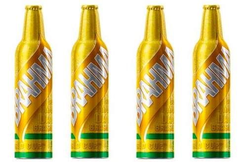 Garrafa De Alumínio Brahma 473 Ml - Copa Do Mundo Fifa 2014