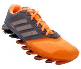 Tênis Adidas Springblade Drive Preto e Laranja 1ª Linha Lançamento 2015 - FRETE GRÁTIS