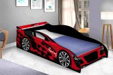 Cama Infantil Carro Speedy Vermelho J A Moveis